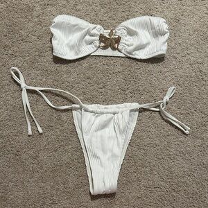 SHEIN White Bikini Set